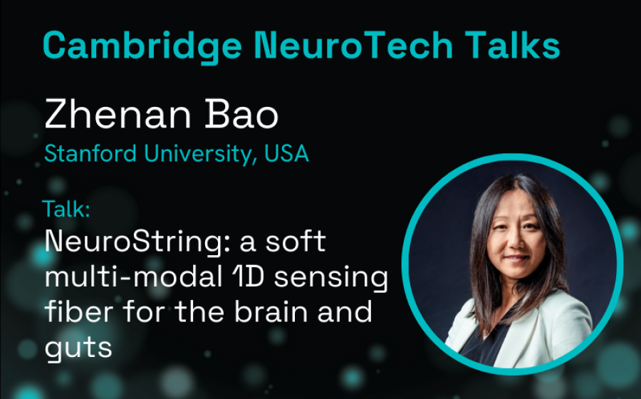 Cambridge NeuroWorks NeuroTech Talks online with Zhenan Bao